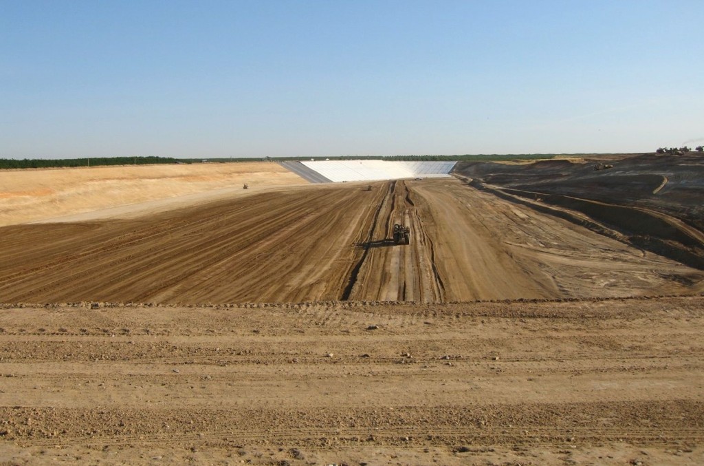 Highway 59 landfill work